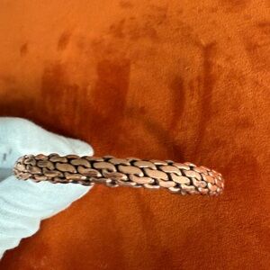 Copper Woven Bracelet